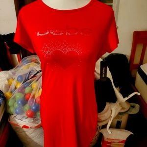 Bebe sexy Red stretchy dress brand new with tags